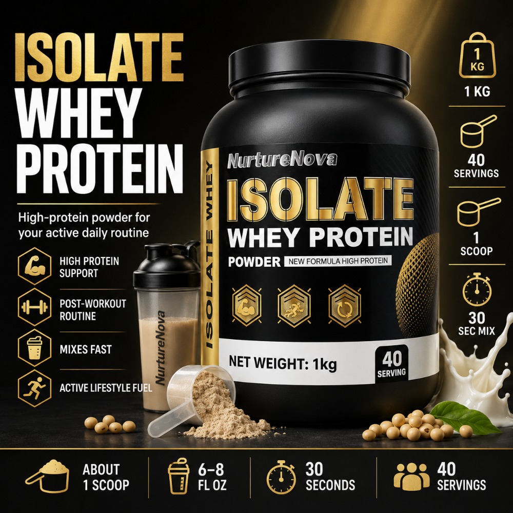 Fitness Nutrition Whey Protein - بروتين مصل اللبن المعزول من نورتشر