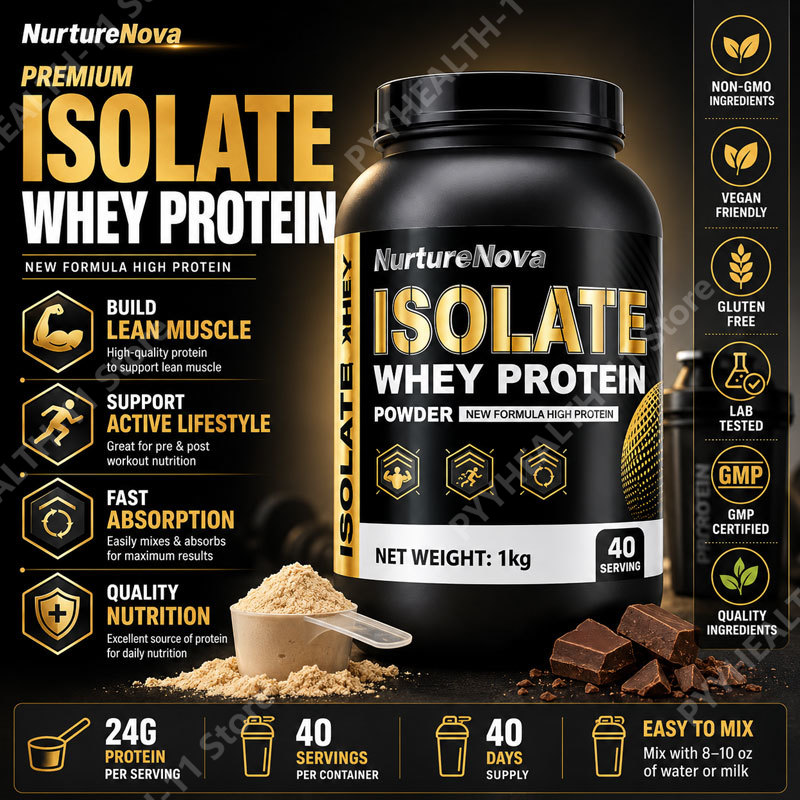 Fitness Nutrition Whey Protein - مسحوق بروتين مصل اللبن المعزول منخفض