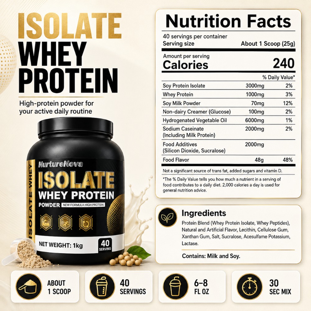 بروتين مصل اللبن المعزول من نو - مراجعة Fitness Nutrition Whey Protein وسعره