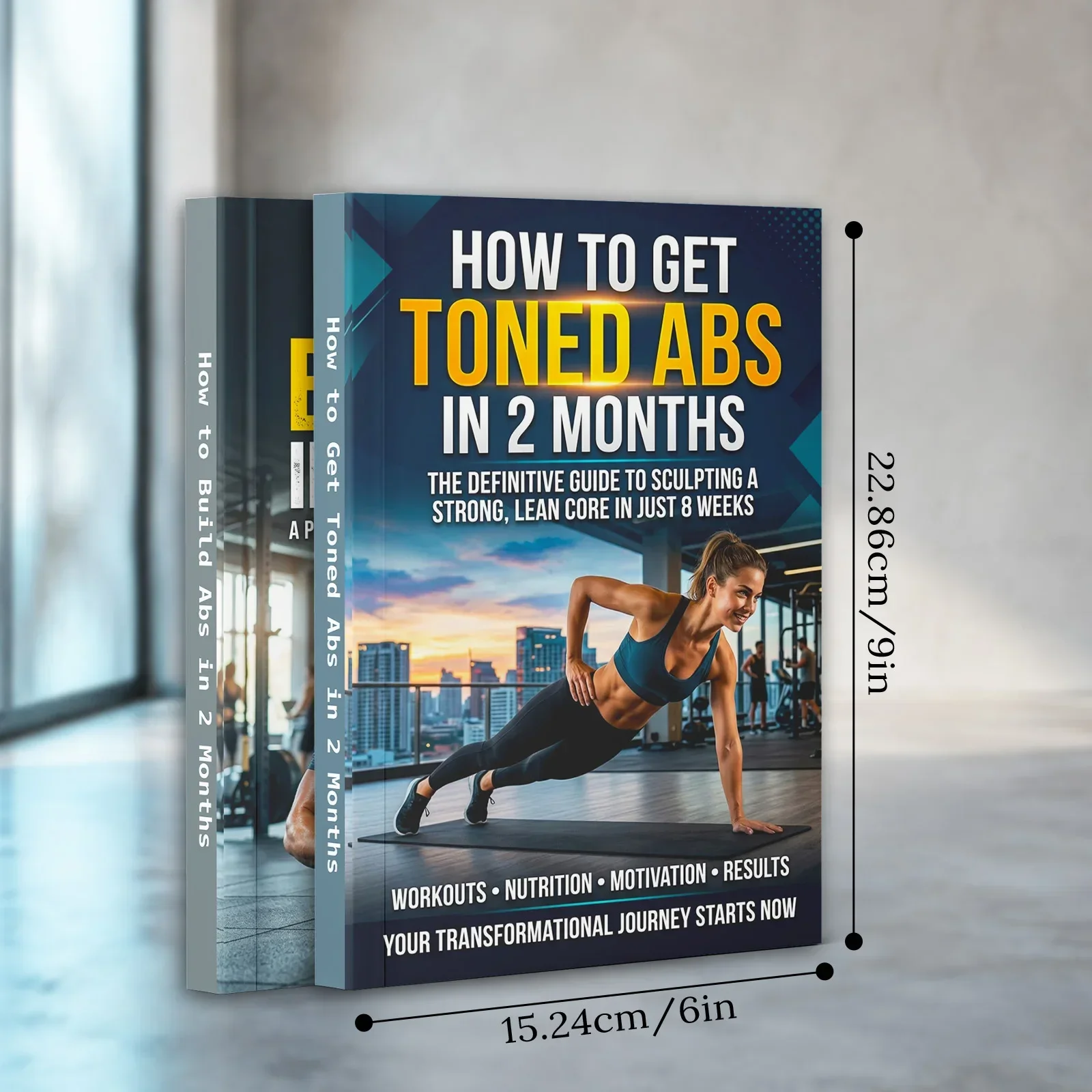 مجموعة من كتابين لتدريب عضلات  - مراجعة Nutrition And Fitness Books وسعره