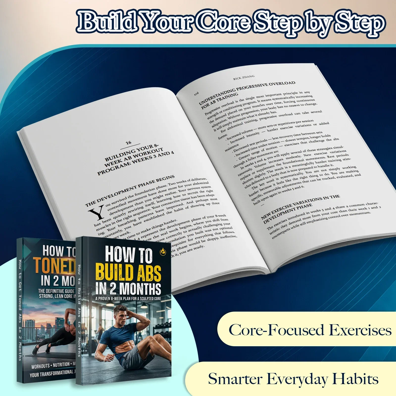 مجموعة من كتابين لتدريب عضلات  - مراجعة Nutrition And Fitness Books وسعره