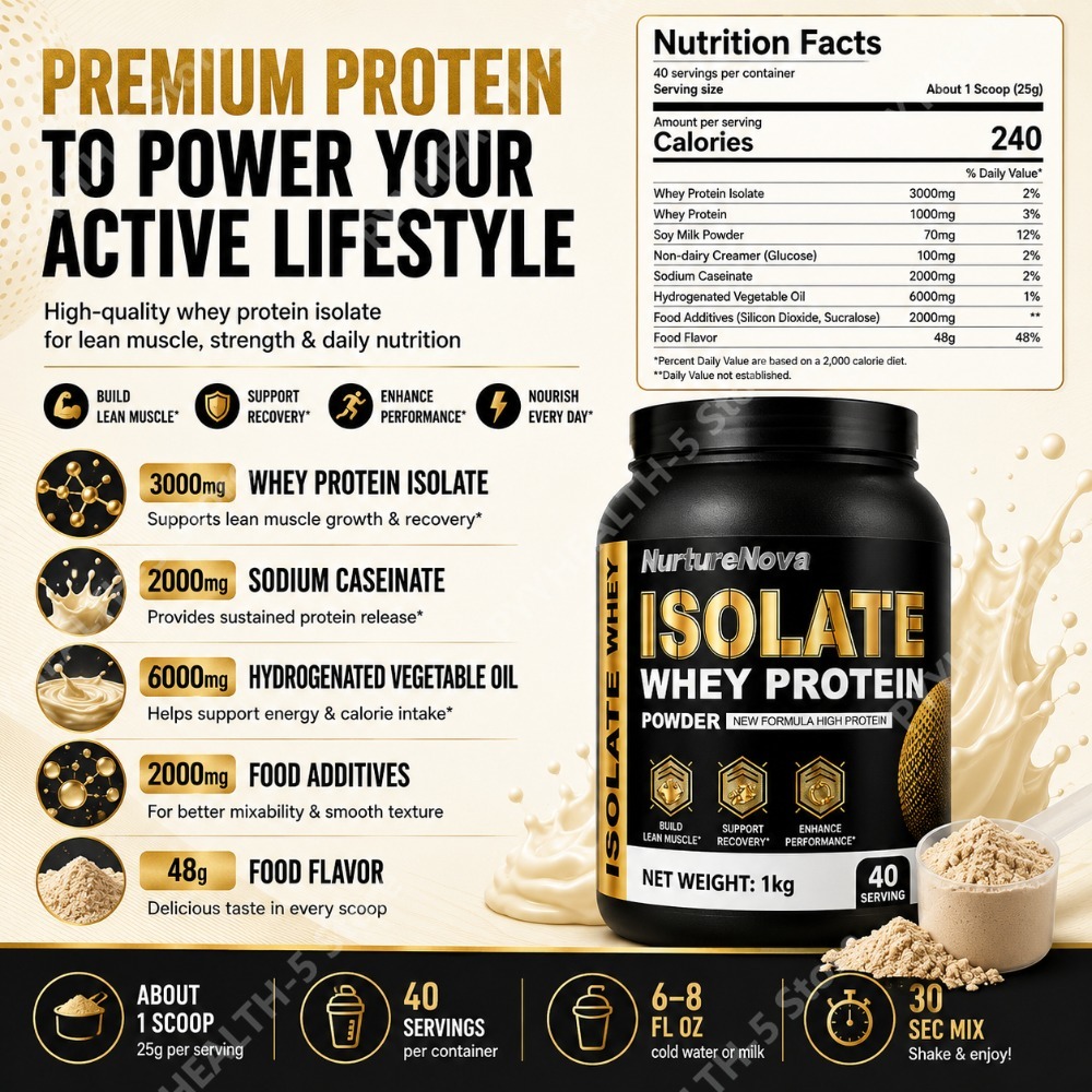 مسحوق بروتين مصل اللبن المعزول - مراجعة Fitness Nutrition Whey Protein وسعره